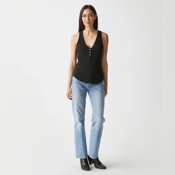 MICHAEL STARS NWOT LUNA HENLEY TOP - Picture 4 of 7